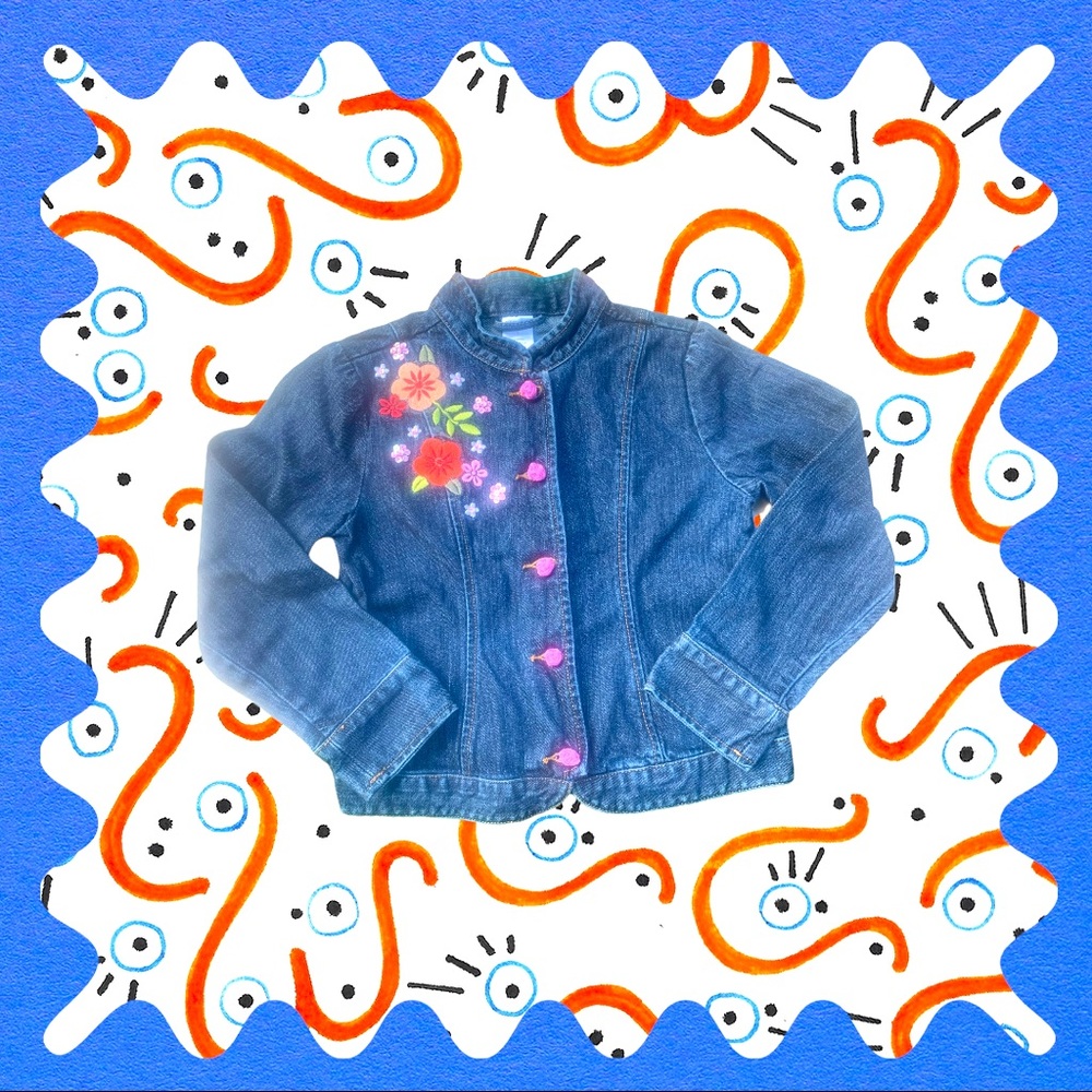 GYMBOREE VINTAGE Denim Jacket - NWOT - Size 8